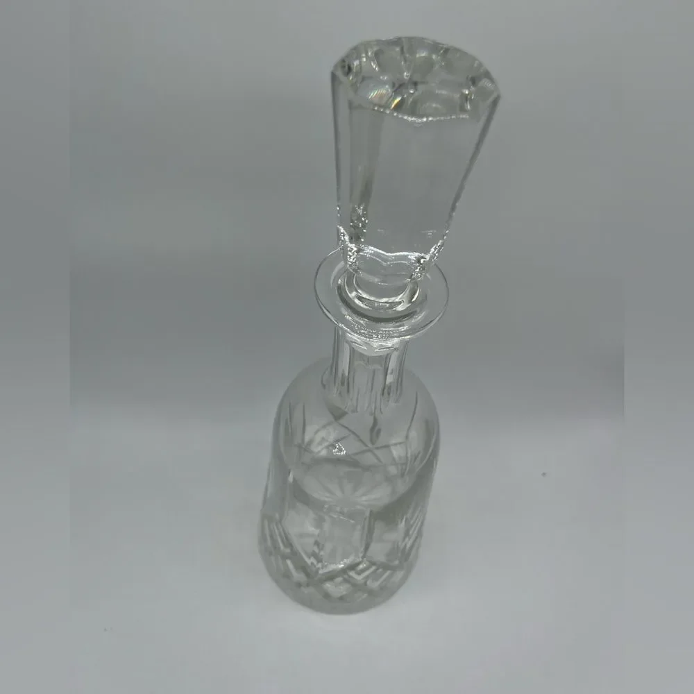 WATERFORD Style Decanter CRYSTAL, Hand Blown, Gatsby Glamour